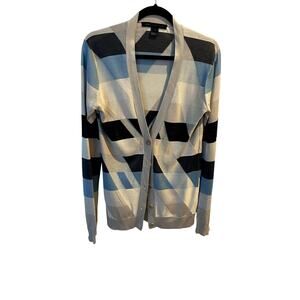 Marc by Marc Jacobs Geometric Color‐Block Knit Cardigan – Size S